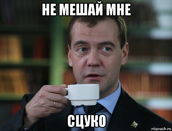 не мешай мне сцуко, Мем Медведев спок бро