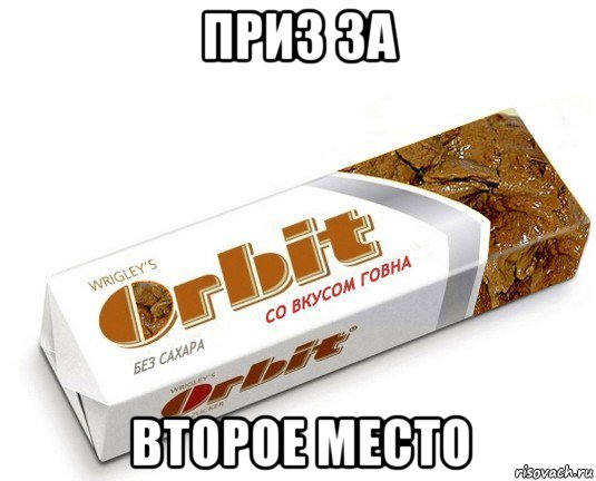 приз за второе место