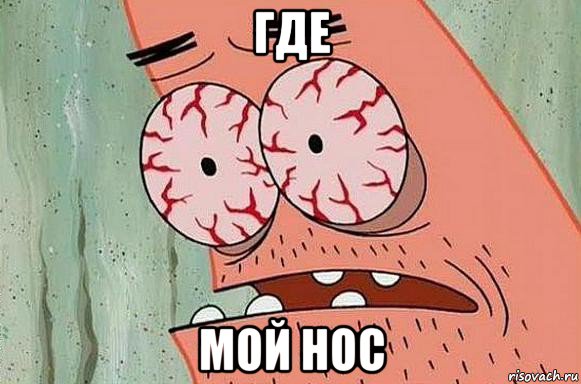 где мой нос