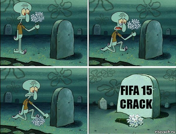 FIFA 15 crack, Комикс  Сквидвард хоронит
