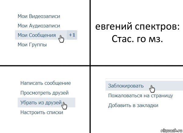 евгений спектров: Стас. го мз.