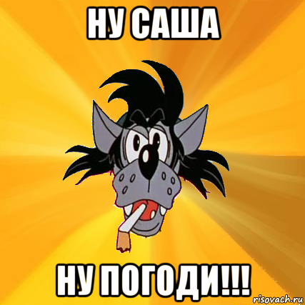 ну саша ну погоди!!!, Мем Волк