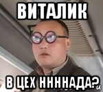 виталик в цех ннннада?