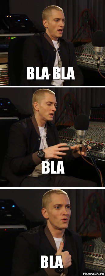 Bla Bla Bla Bla, Комикс  Eminem