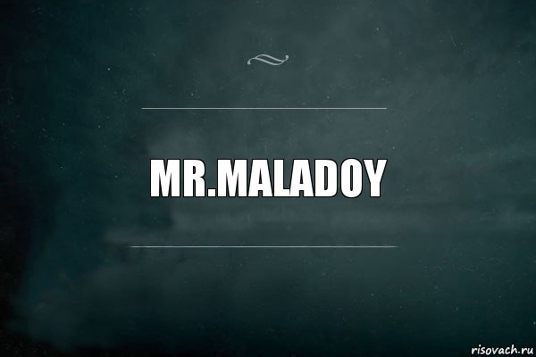 Mr.MalaDOY, Комикс Игра Слов