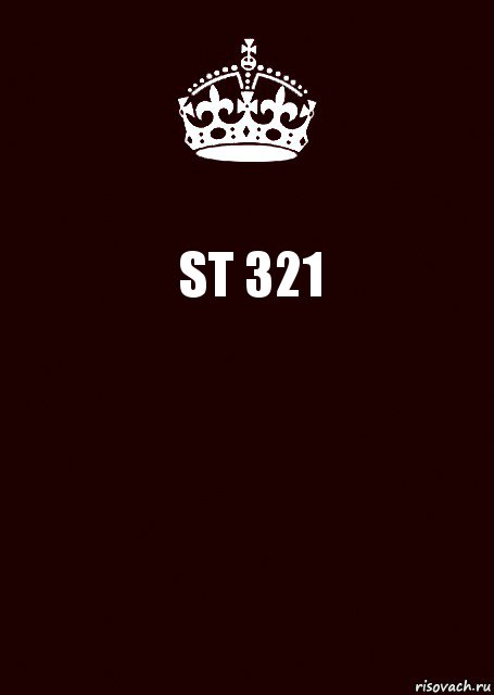 ST 321 