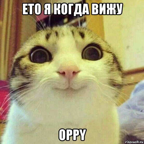 ето я когда вижу oppy