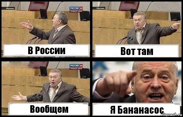 В России Вот там Вообщем Я Бананасос, Комикс с Жириновским