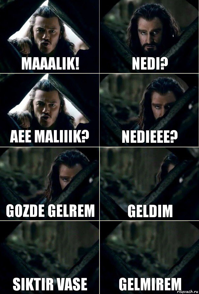 Maaalik! Nedi? aee maliiik? nedieee? gozde gelrem geldim siktir vase gelmirem