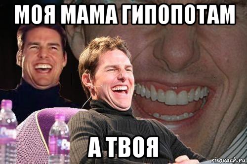 моя мама гипопотам а твоя, Мем том круз