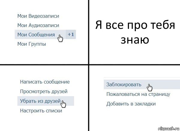 Я все про тебя знаю