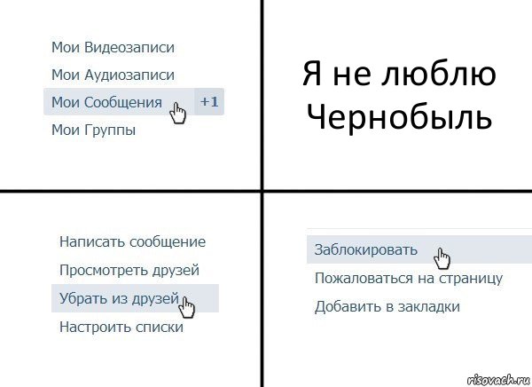 Я не люблю Чернобыль