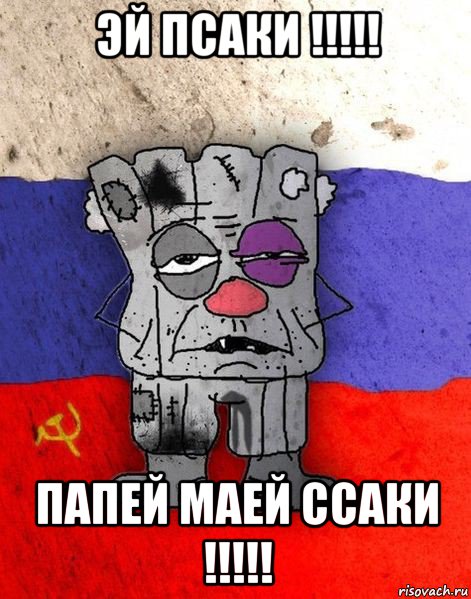 эй псаки !!!!! папей маей ссаки !!!!!, Мем Ватник