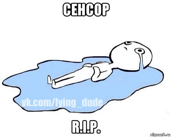 сенсор r.i.p., Мем Этот момент когда