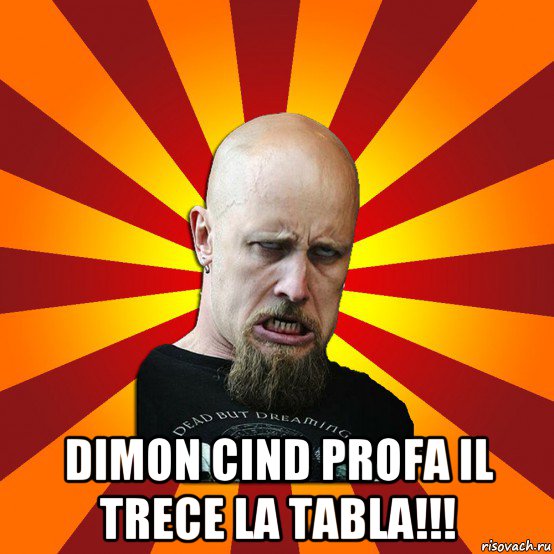  dimon cind profa il trece la tabla!!!, Мем Мое лицо когда