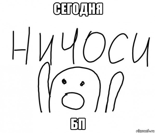 сегодня бп, Мем  Ничоси