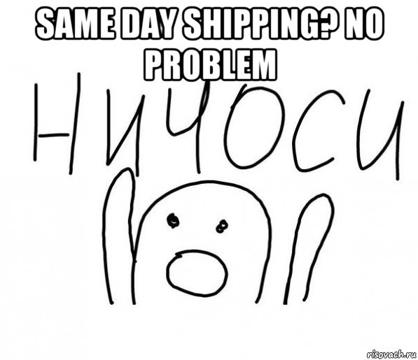 same day shipping? no problem 