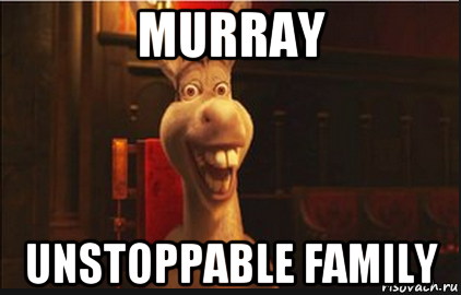 murray unstoppable family, Мем Осел из Шрека