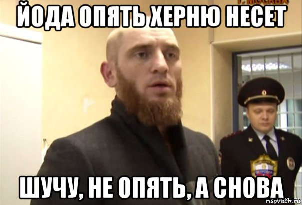 йода опять херню несет шучу, не опять, а снова, Мем Шучу