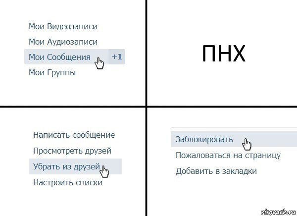 ПНХ, Комикс  Удалить из друзей