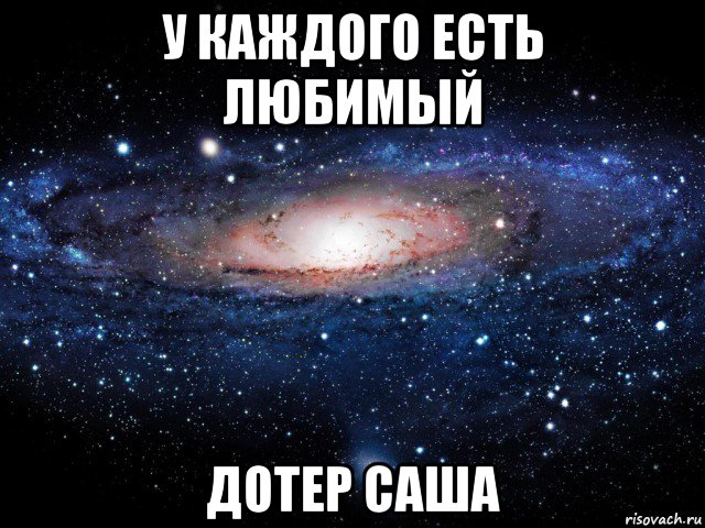 у каждого есть любимый дотер саша, Мем Вселенная