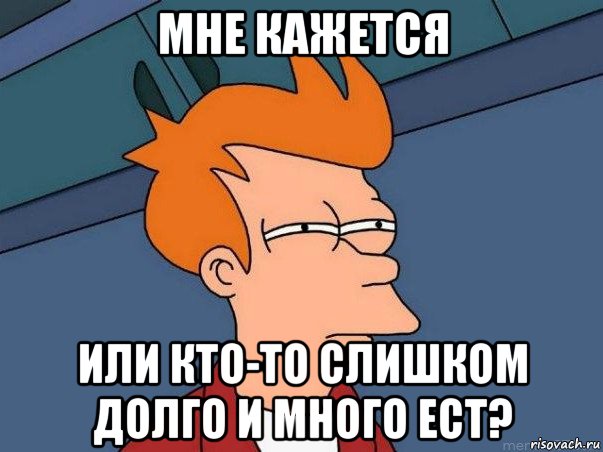 мне кажется или кто-то слишком долго и много ест?, Мем  Фрай (мне кажется или)