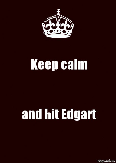 Keep calm and hit Edgart, Комикс keep calm