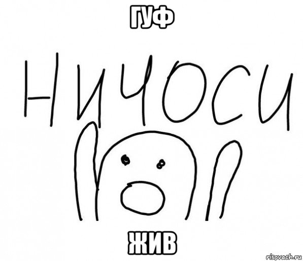 гуф жив, Мем  Ничоси