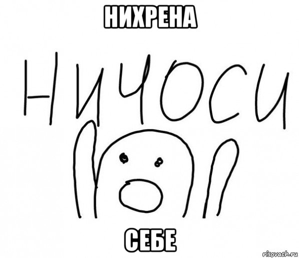 нихрена себе, Мем  Ничоси