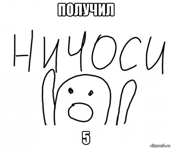 получил 5, Мем  Ничоси