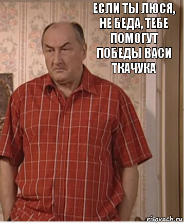 Если ты Люся, не беда, тебе помогут победы васи ткачука, Комикс Николай Петрович Воронин