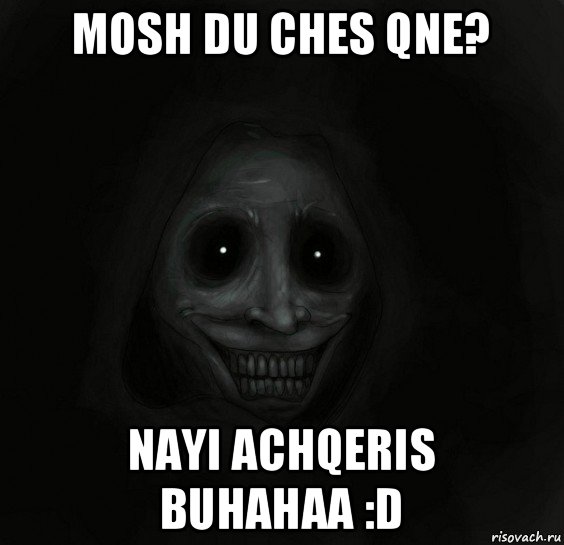 mosh du ches qne? nayi achqeris buhahaa :d, Мем Ночной гость