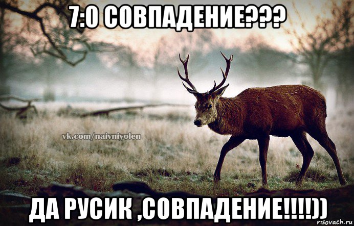 7:0 совпадение??? да русик ,совпадение!!!!)), Мем naivehole