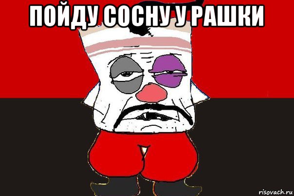 пойду сосну у рашки 