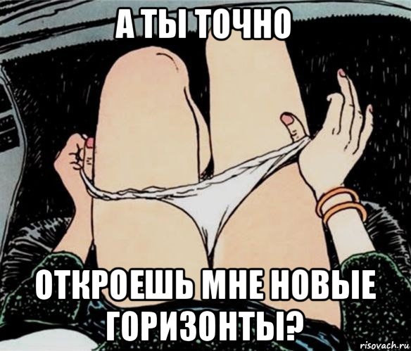 а ты точно откроешь мне новые горизонты?, Мем А ты точно