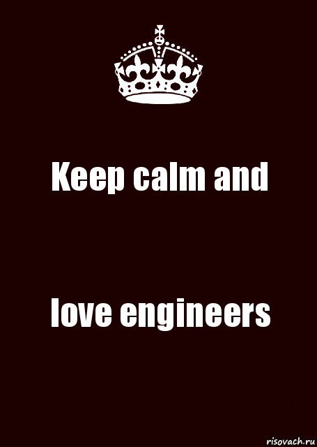 Keep calm and love engineers, Комикс keep calm