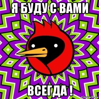 я буду с вами всегда !, Мем Омская птица