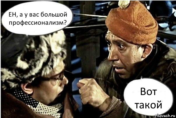 ЕН, а у вас большой профессионализм? Вот такой, Комикс   Шурику фигу