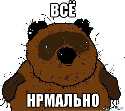 всё нрмально, Мем  Винни збс