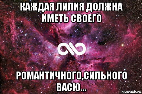 каждая лилия должна иметь своего романтичного,сильного васю..., Мем офигенно