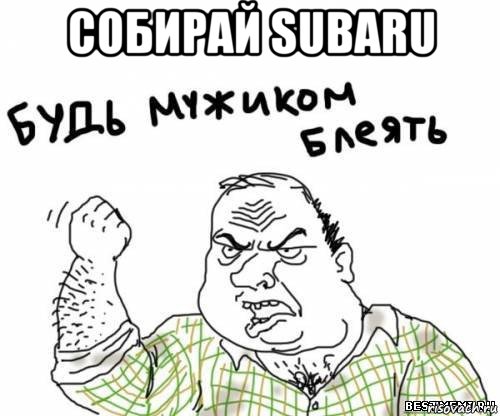 собирай subaru , Мем блять