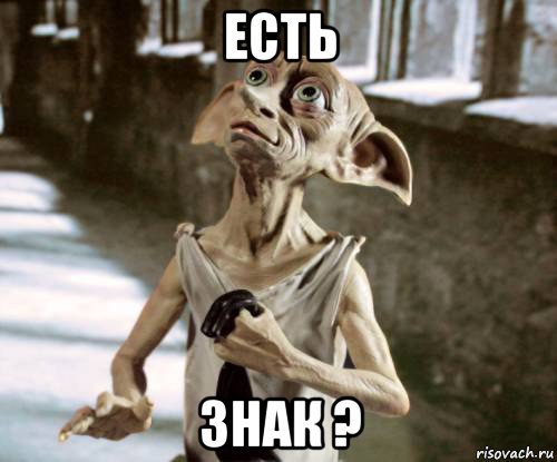 есть знак ?, Мем добби