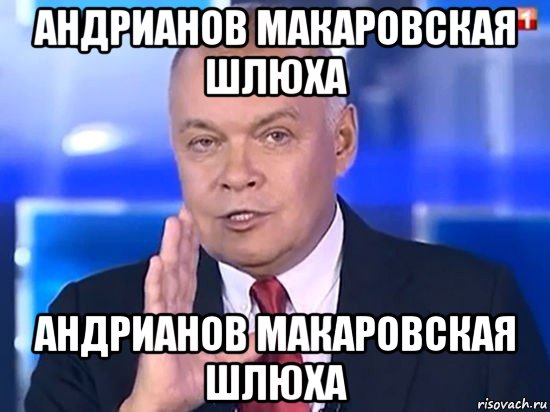 андрианов макаровская шлюха андрианов макаровская шлюха, Мем Киселёв 2014