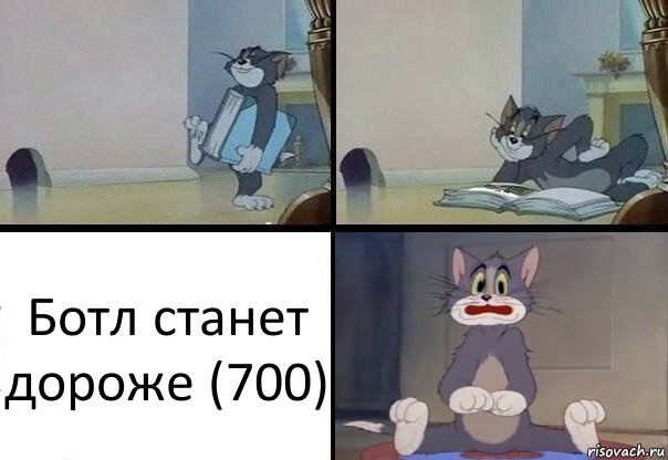 Ботл станет дороже (700)