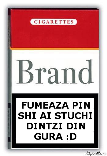 Fumeaza pin shi ai stuchi dintzi din gura :D, Комикс Минздрав