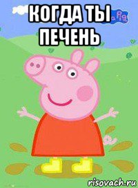 когда ты печень , Мем  Peppa