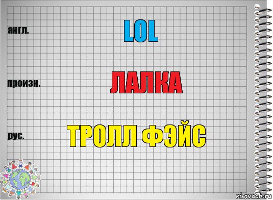 Lol Лалка Тролл фэйс, Комикс  Перевод с английского