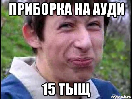 приборка на ауди 15 тыщ, Мем  Пиздун