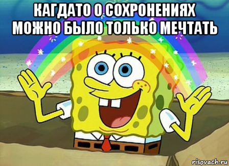 кагдато о сохронениях можно было только мечтать , Мем Воображение (Спанч Боб)