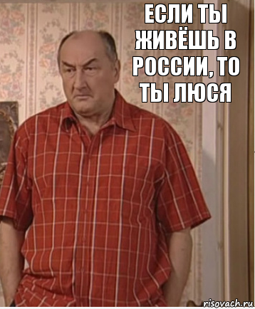 Если ты живёшь в России, то ты ЛЮСЯ, Комикс Николай Петрович Воронин